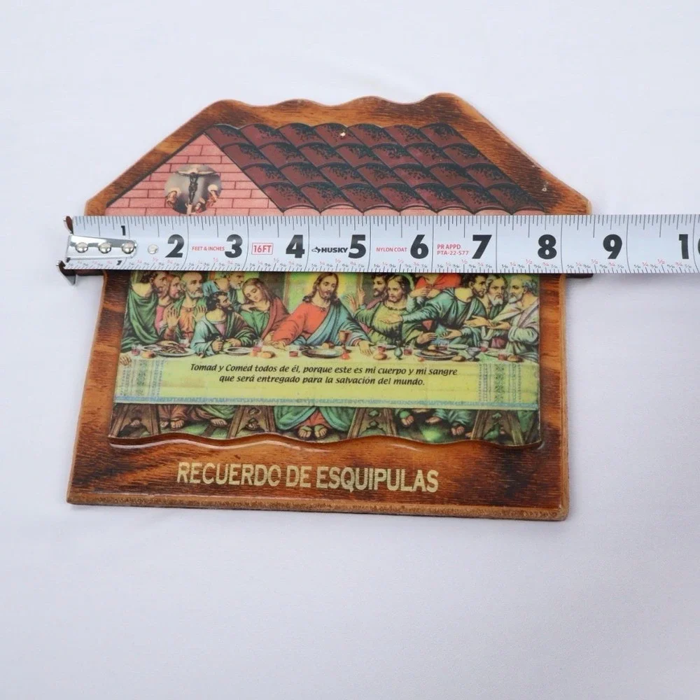VTG The Last Supper‎ Wood Wall Art DIOS BENDIGA ESTE HOGARE God Bless This Home